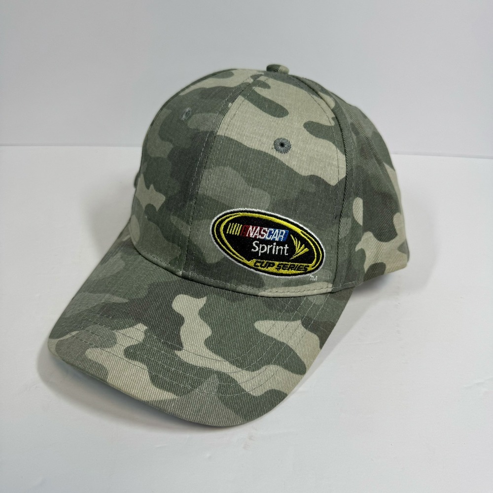 NASCAR Sprint Cup Series Camo Baseball Hat Cap Adjustable NWOT